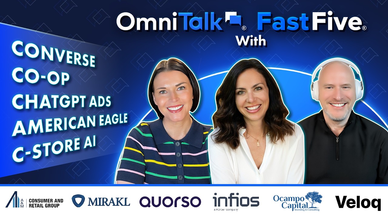 Converse In Crisis, Target Trials ChatGPT Ads & C-Stores Push The In-Store AI Envelope | Fast Five