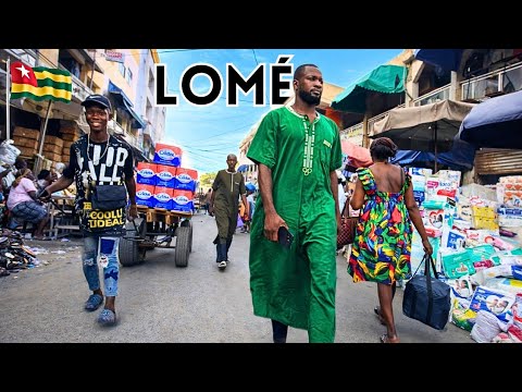 Lomé 🇹🇬 Stadtrundgang durch das Zentrum || Wie entwickelt ist Togo im Jahr 2026?