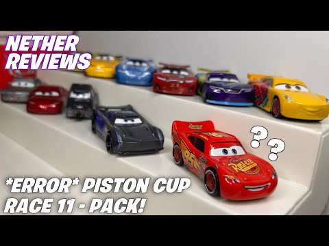 *ERROR!* Disney Cars Diecast Piston Cup Race 11-Pack! - NetherReviews