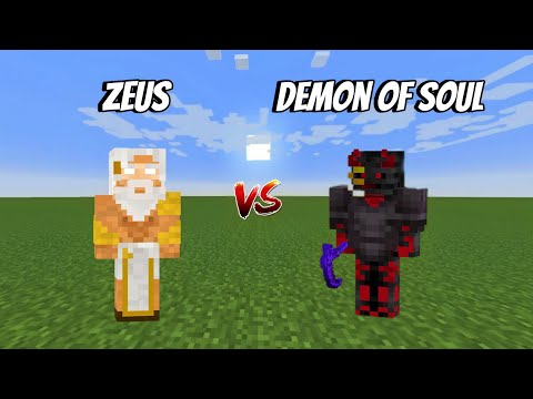 EPIC Minecraft Battle: Zeus VS Demon Lord
