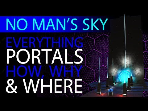 Everything Portals | No Man's Sky 2019 Beginner Guides | Xaine's World NMS Video