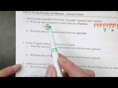 Unit 4 Day 4 Problem 1 - Ratio Word Problems