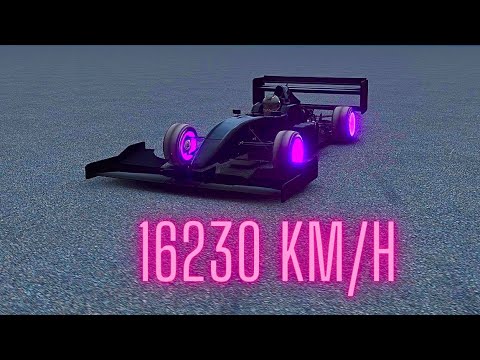 Formula Jet Engine GTR - TOP SPEED - 16230 KM/H - Endless Track