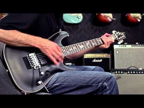 Schecter Damien Platinum 6 2010s - Satin Black image 12