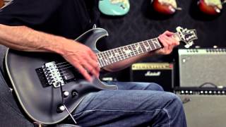 Product Spotlight - Schecter Damien 6 Platinum with Floyd Rose Electric Guitar