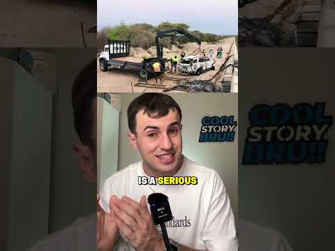 A wall between South Africa and Mozambique 😱🇿🇦 #shorts #southafrica