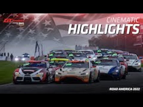 Cinematic Highlights l Road America 2022 l GT America Powered by AWS