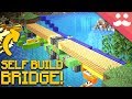 Self Building BRIDGES in Minecraft!