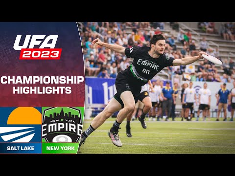 UFA Championship: Salt Lake Shred vs New York Empire | FULL GAME HIGHLIGHTS | August 26, 2023