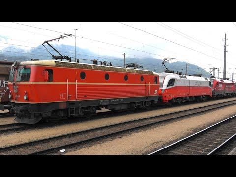 Bahnhof Bludenz:🤩 geniales Trio mit cityjet DOSTO Lok 1116 181, 1144 040 & 1116 199