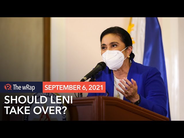 Robredo tempted to tell Duterte: Just let me handle pandemic response