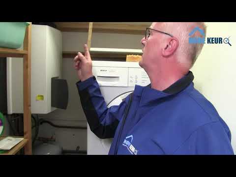 Bouwjaar CV-ketel lastig te achterhalen & scheur in slaapkamer