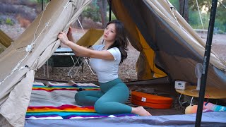 Isn't Cute and Pretty Everything?🧡Testing Cool New Camping Gear