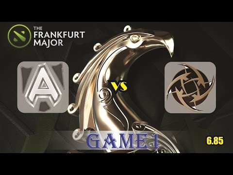 [ Dota2 ] Alliance vs Ninjas in Pyjamas - Frankfurt Major 2015 Game1 (Full Game)