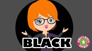Black Colour Song for kids | Learn Colours | Rhymes for Children | Bindi's Music & Rhymes