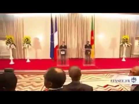 PAUL Biya disgraced in an interview.