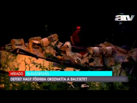 „Láttam a szemem sarkából" Így zuhant le az olasz busz