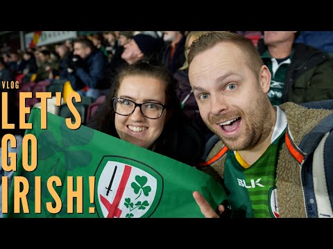 St Paddy's Day Rugby Celebration 2023 - London Irish vs Northampton Saints | Vlog |