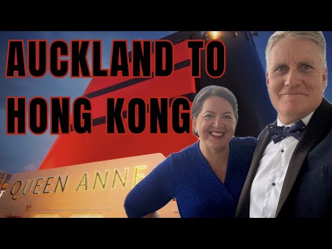 Thumbnail for Cunard Queen Anne Maiden Voyage | Auckland to Hong Kong | 2025