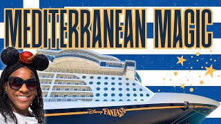 Disney Fantasy 7-Day Western Mediterranean Cruise | How I Spent My Days In  Mykonos, Athens & Crete