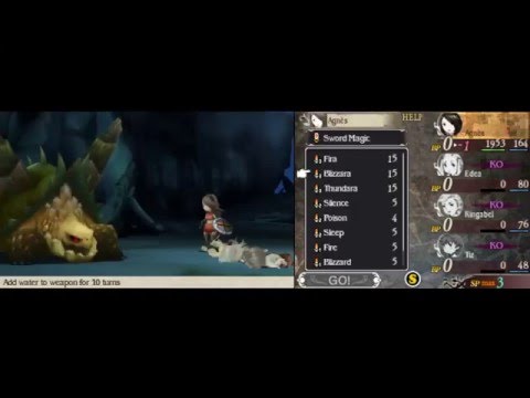 [Bravely Default] Land Turtle - Hard - Solo Agnés