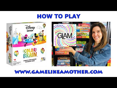 How to Play Color Brain: Disney Edition
