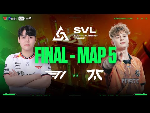 T1 vs FNC - MAP 5 | SOOP VALORANT LEAGUE - FINAL | SVL 2025 DAY 6