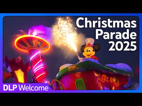 [4K] Mickey’s Dazzling Christmas Parade 2025 - Disneyland Paris