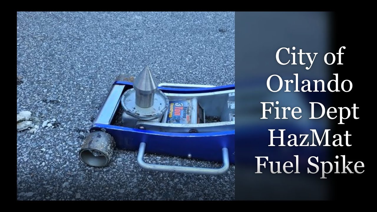 City of Orlando Fire HazMat Fuel Spike
