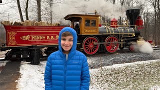 Going on a Christmas Train Ride