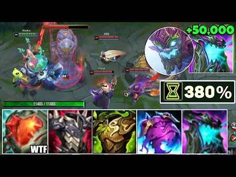 HÓA CỔ THỤ BẤT TỬ 1000 NĂM VỚI MAOKAI FULL TANK GẦN 12K MÁU TRONG URF