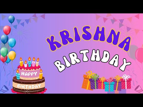 Happy Birthday Krishna, Birthday of Krishna, Best Birthday Wishes