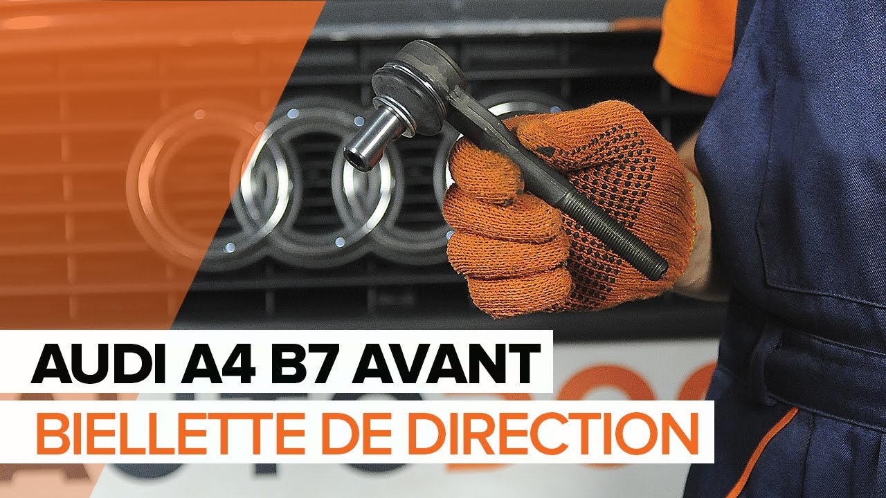 Comment changer : rotule de direction sur Audi A4 B7 Avant - Guide de remplacement