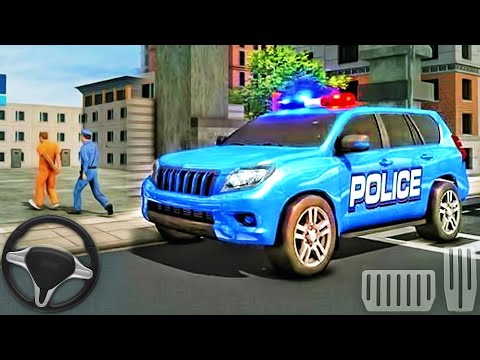 US Police Prado Car Crime Chase - Police Job Simulator - Android GamePlay