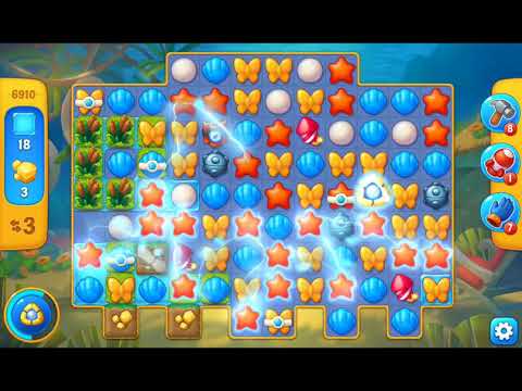 Fishdom 2021 - Level 6910   #playrix #fishdom #gaming