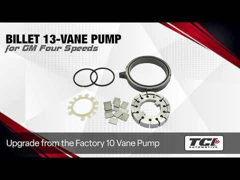 BILLET 13-VANE PUMPFOR GM FOUR SPEEDS