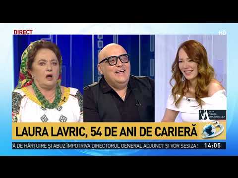 Cântăreaţa Laura Lavric şi fiul ei Victor Lavric, la De-a Viaţa Ascunselea