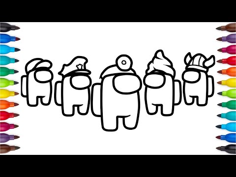 AMONG US | Coloring pages
