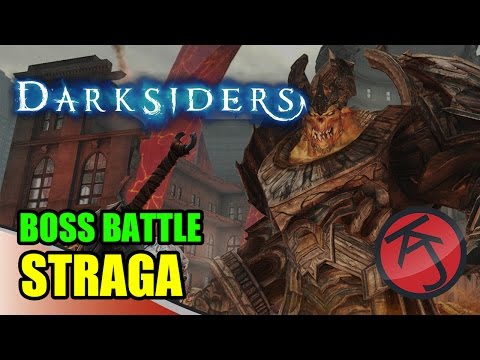 Darksiders - BOSS BATTLE: WAR VS STRAGA