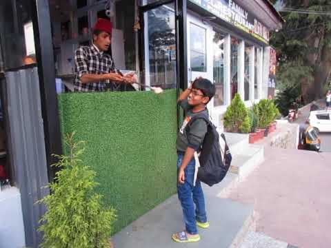 ice cream magic at manali #manali #magic #coneicecream