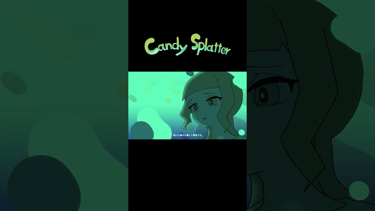 Candy Splatter(キャンディ・スプラッター)  / 重音テト  #animation #electroswing  #kasaneteto #重音テト
