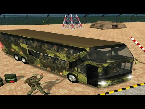 Indian Army Bus Driving🚍 in Bus Simulator Indonesia - Bus Games Android Gameplay