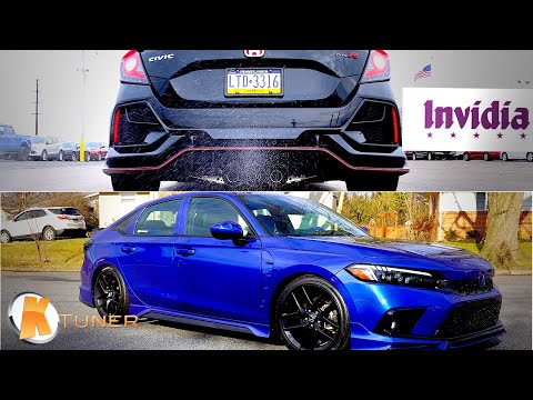 My 2022 Honda Civic 2.0L gets Ktuner & 21 Type R gets Invidia Gemini R400 Exhaust with Titanium Tips