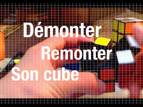 comment demonter et remonter un rubik's cube