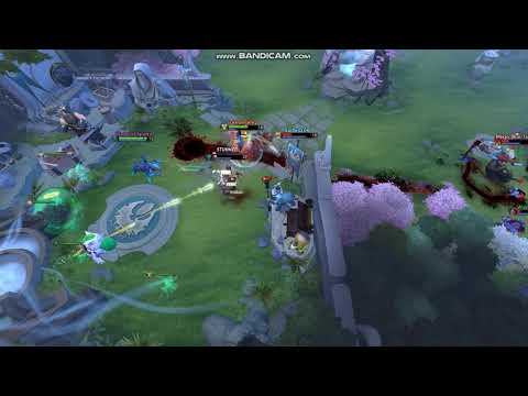 How to Fountain farming RAMPAGE like OG.Ana Dota2