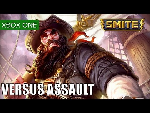 SMITE Gameplay Xbox One Assault Versus as Poseidon - It'll even out at the end