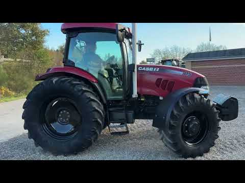 Video: CASE IH, MAXXUM115, 4WD, SPS traktor 1