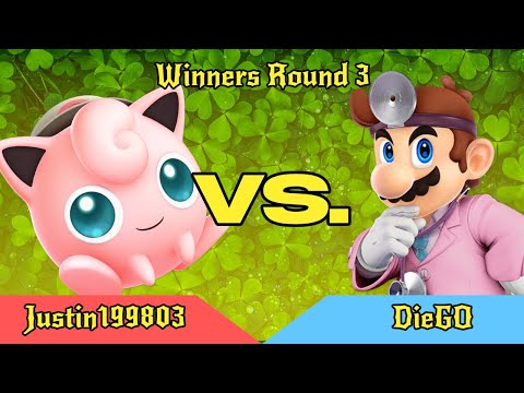 Shamrocks and Smash - Justin199803 (Jigglypuff) vs DieG0 (Dr.Mario) - Winners Round 3