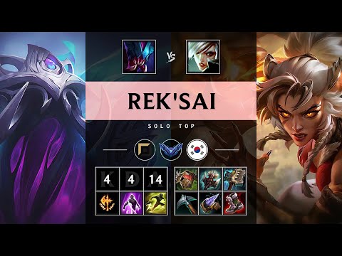 Rek'Sai Top vs Riven - KR Diamond Patch 25.11