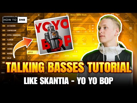 How to make TALKING "YOI" BASSES like Skantia - Yo Yo Bop - Jumpup / UK Roller Drum & Bass Tutorial